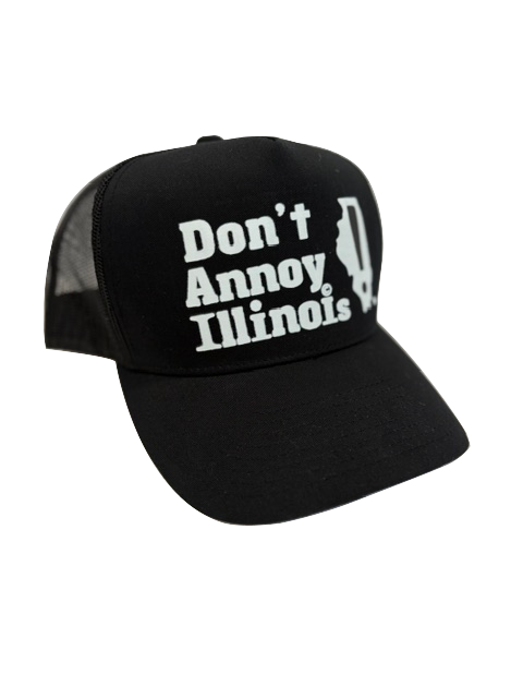 Black Trucker hat