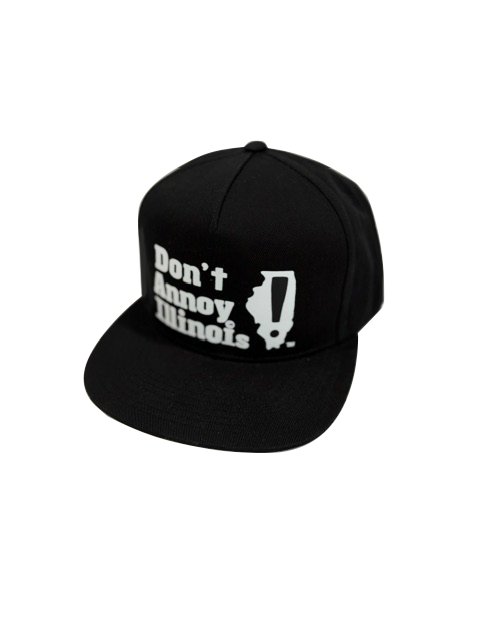 White on Black Cap