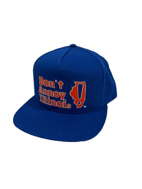 Red with White on Royal Baseball Cap