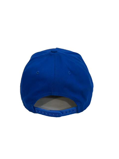 Red with White on Royal Baseball Cap