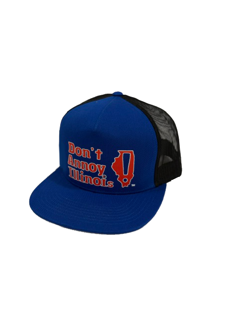 Red with White on Royal Trucker Hat