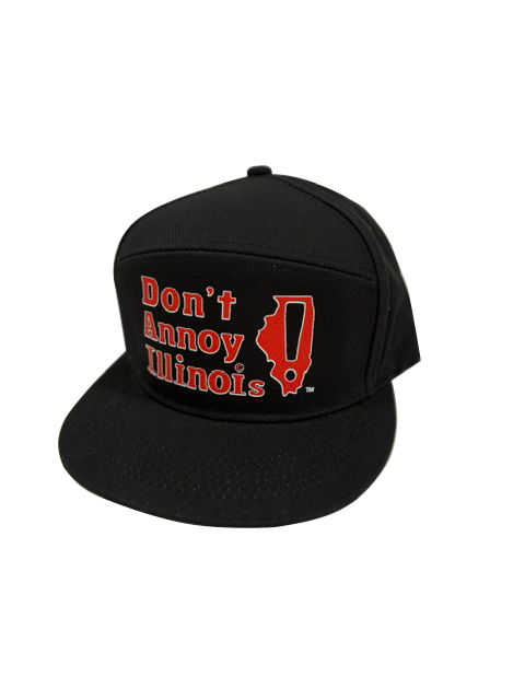 Red on Black Rally Cap