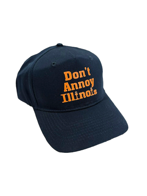 Orange on Navy Hat