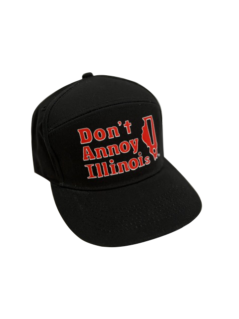 Red on Black Rally Cap