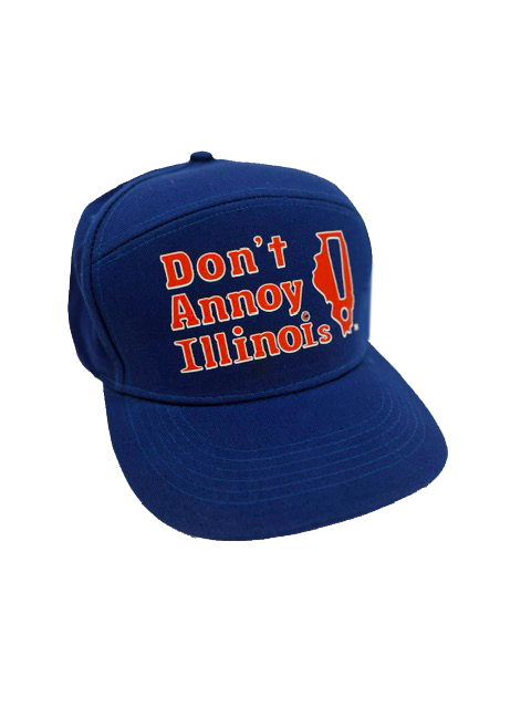 Red with White on Royal Rally Cap