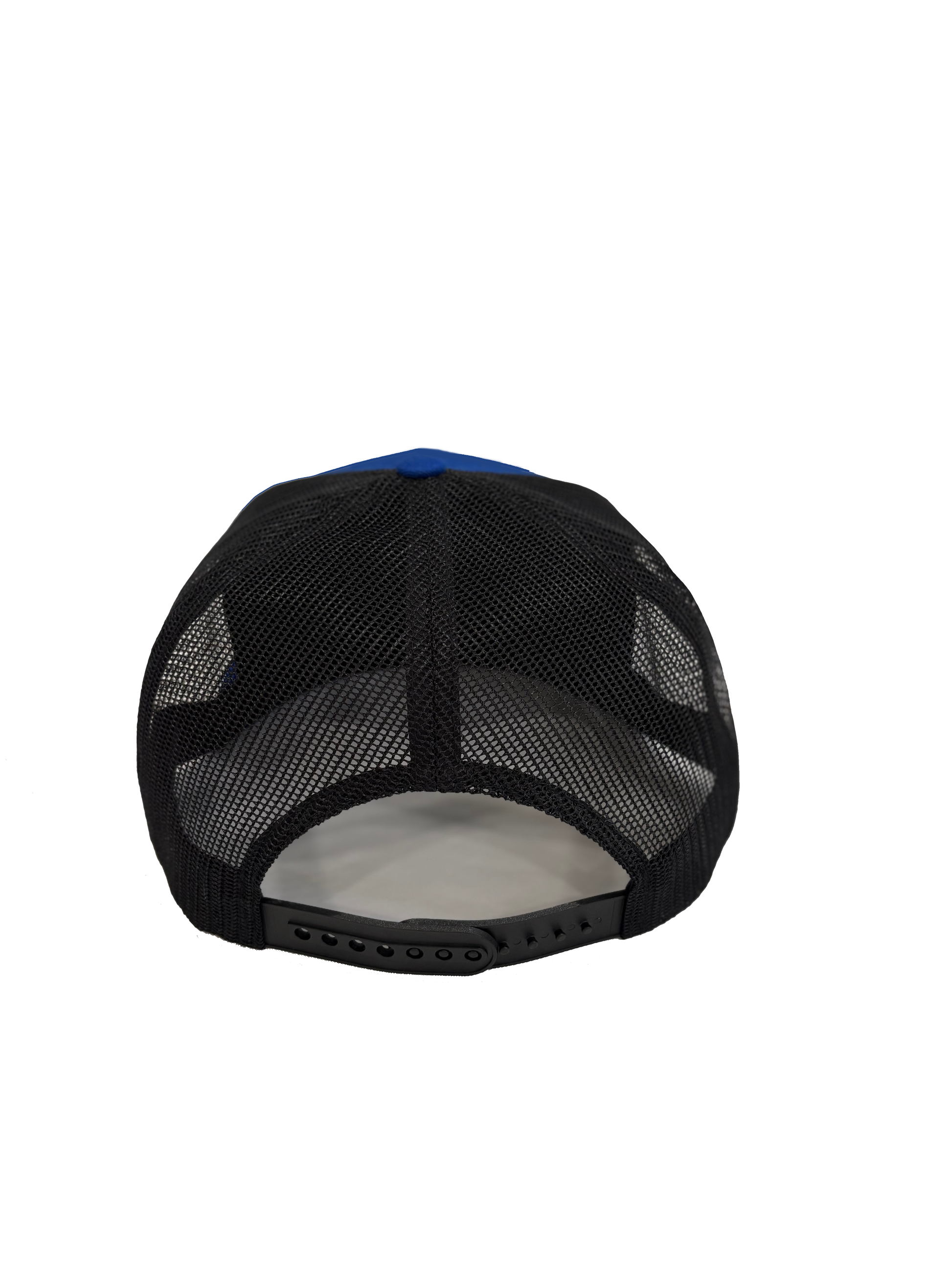Red with White on Royal Trucker Hat