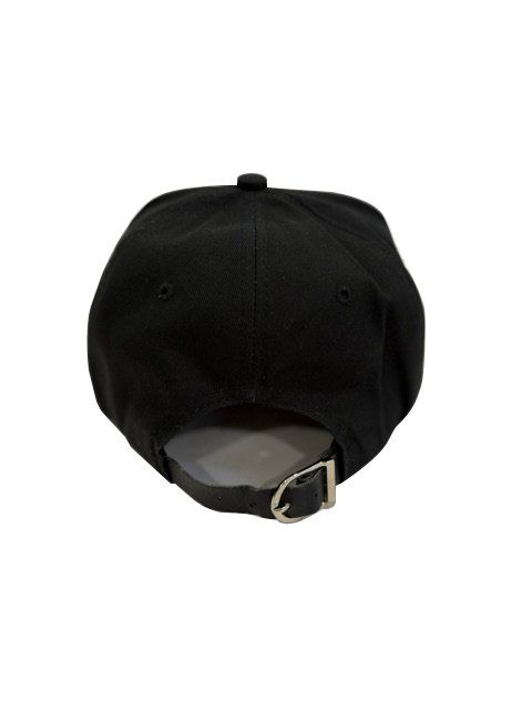 Red on Black Rally Cap