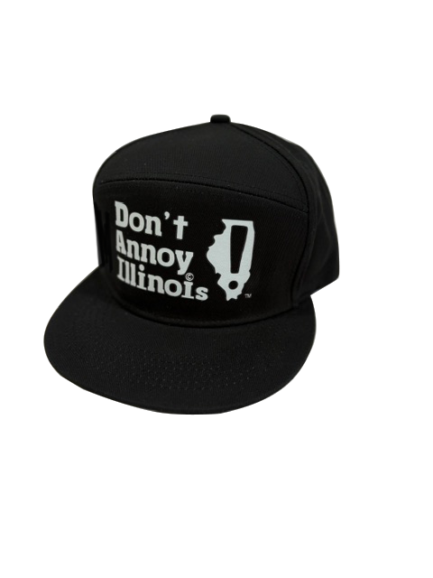 White on Black Rally Cap