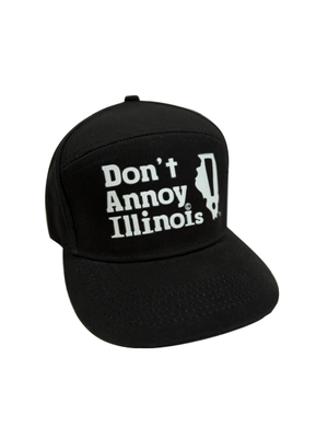 White on Black Rally Cap