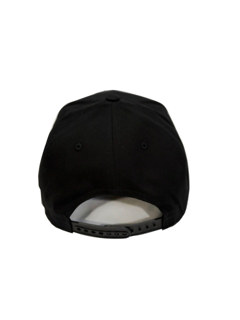 White on Black Cap