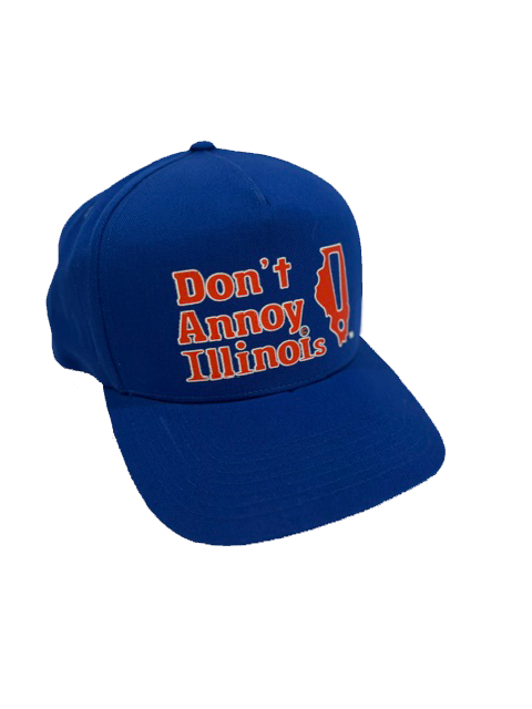 Red with White on Royal Baseball Cap